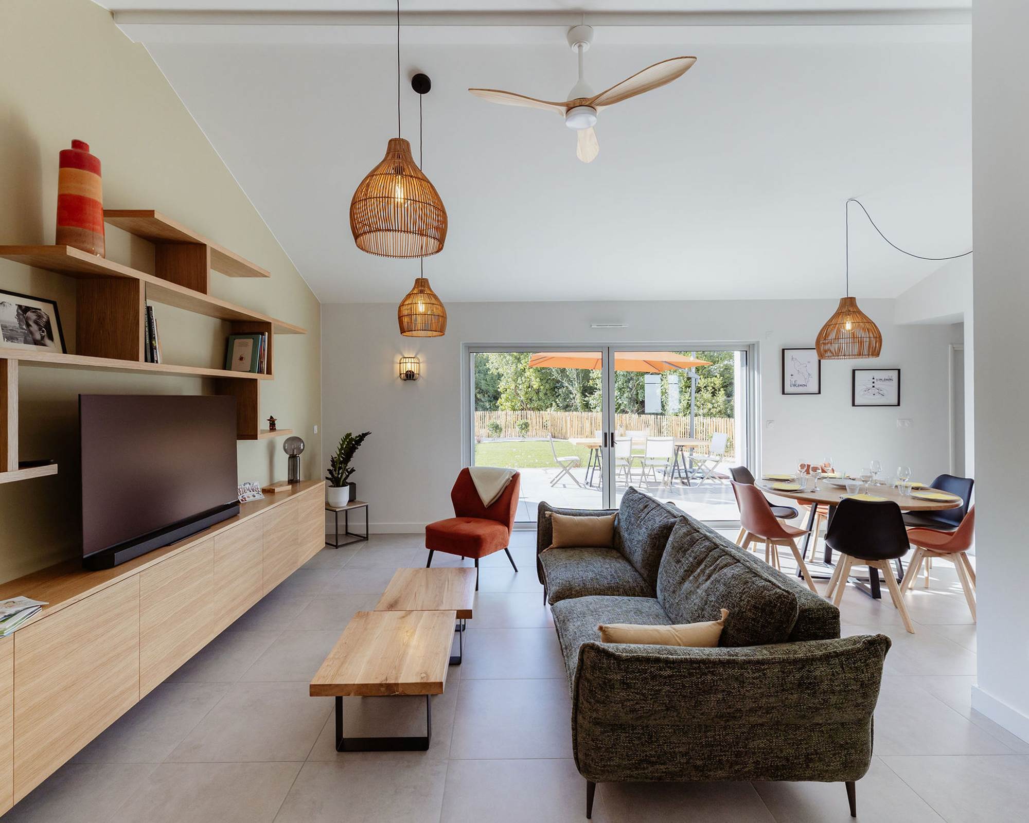 Villa Dolusienne intérieur - salon