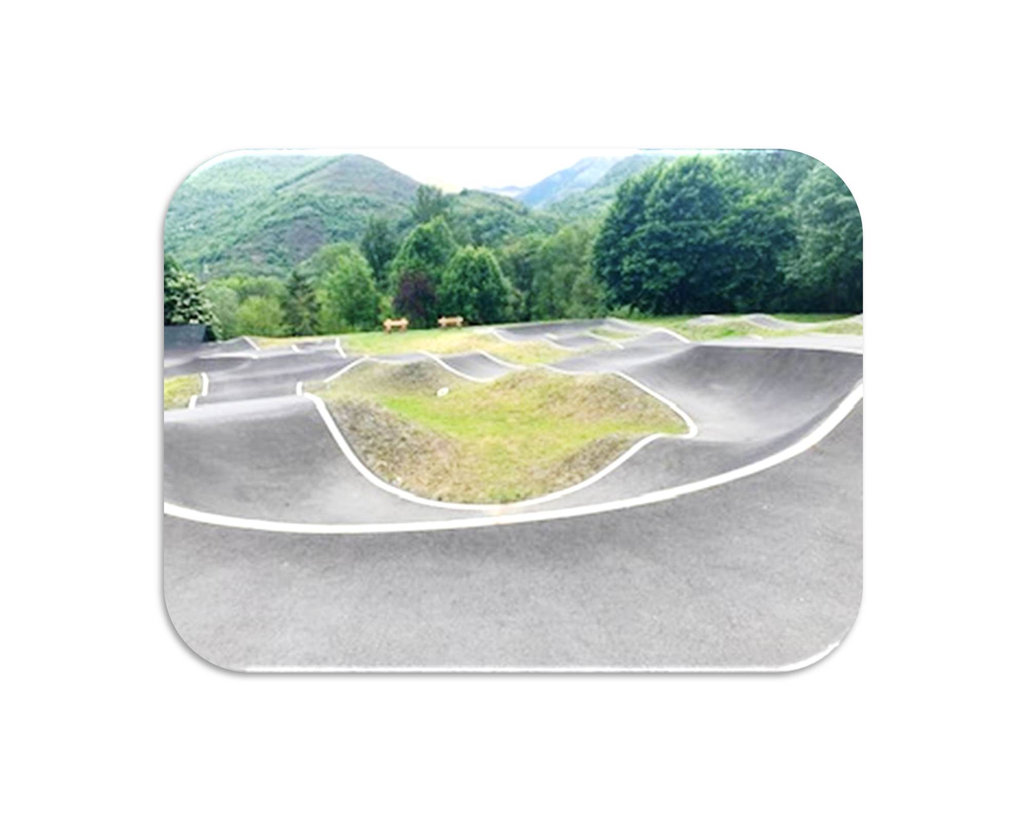 Le pumptrack de Luchon au Lac de Badech