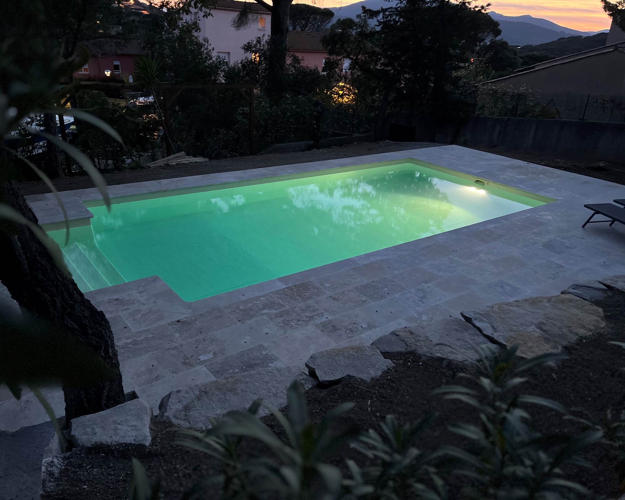 Swimmig Pool at night-photo-gallery