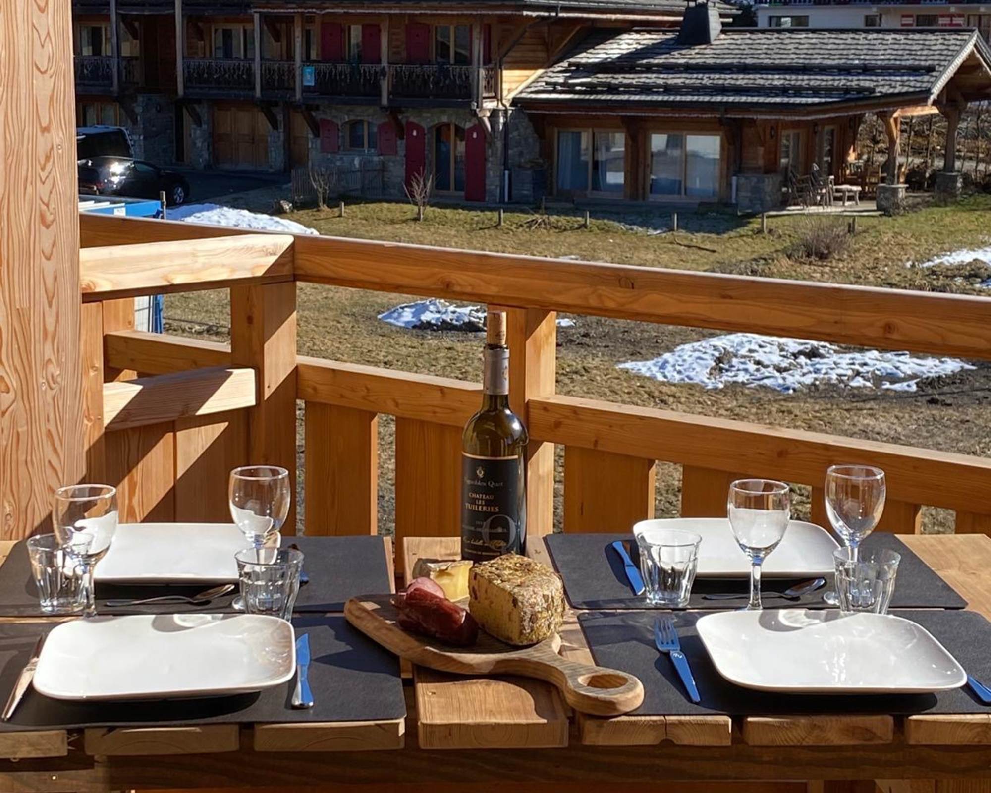 déjeuner au soleil, profitez de la vue 