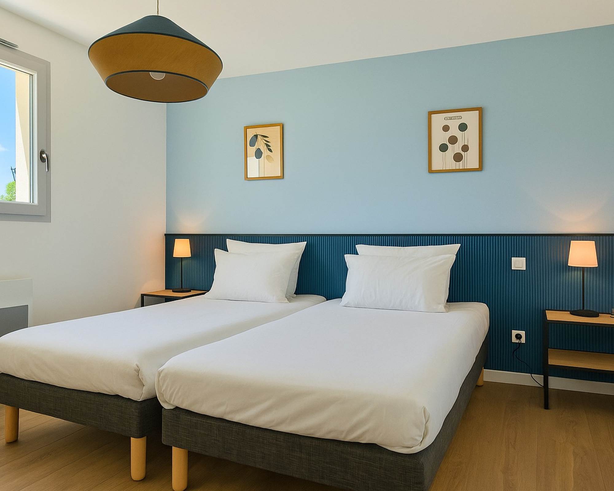 Gîte l'Unik - Chambre 2 "le Lac" - cocooning