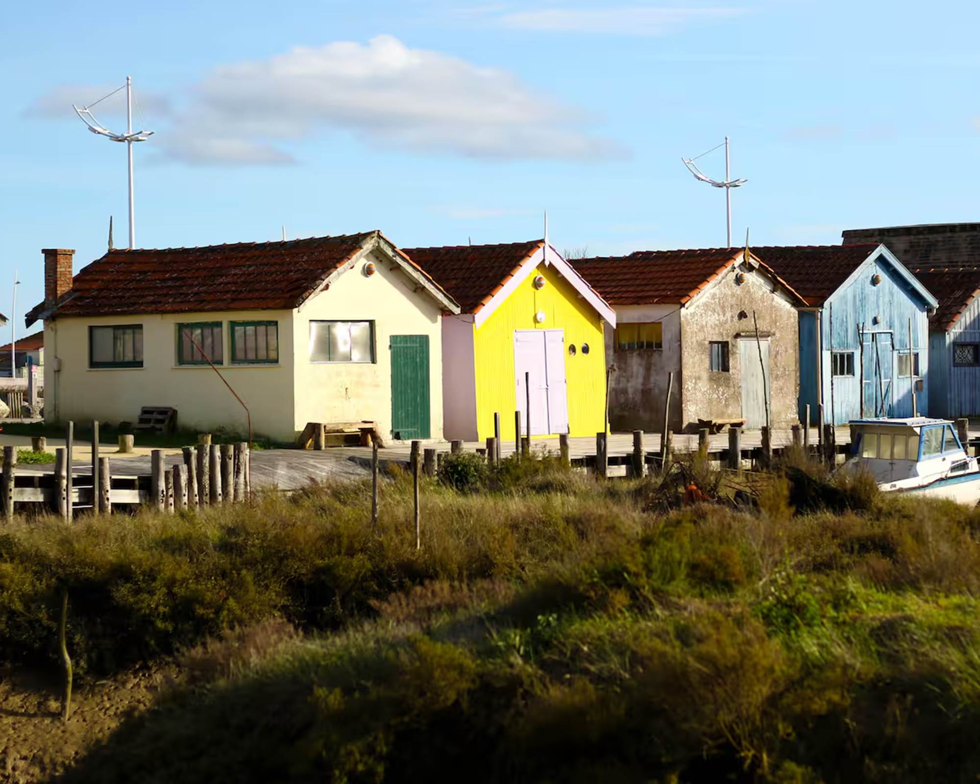 Villa Dolusienne - cabanes ostréicoles