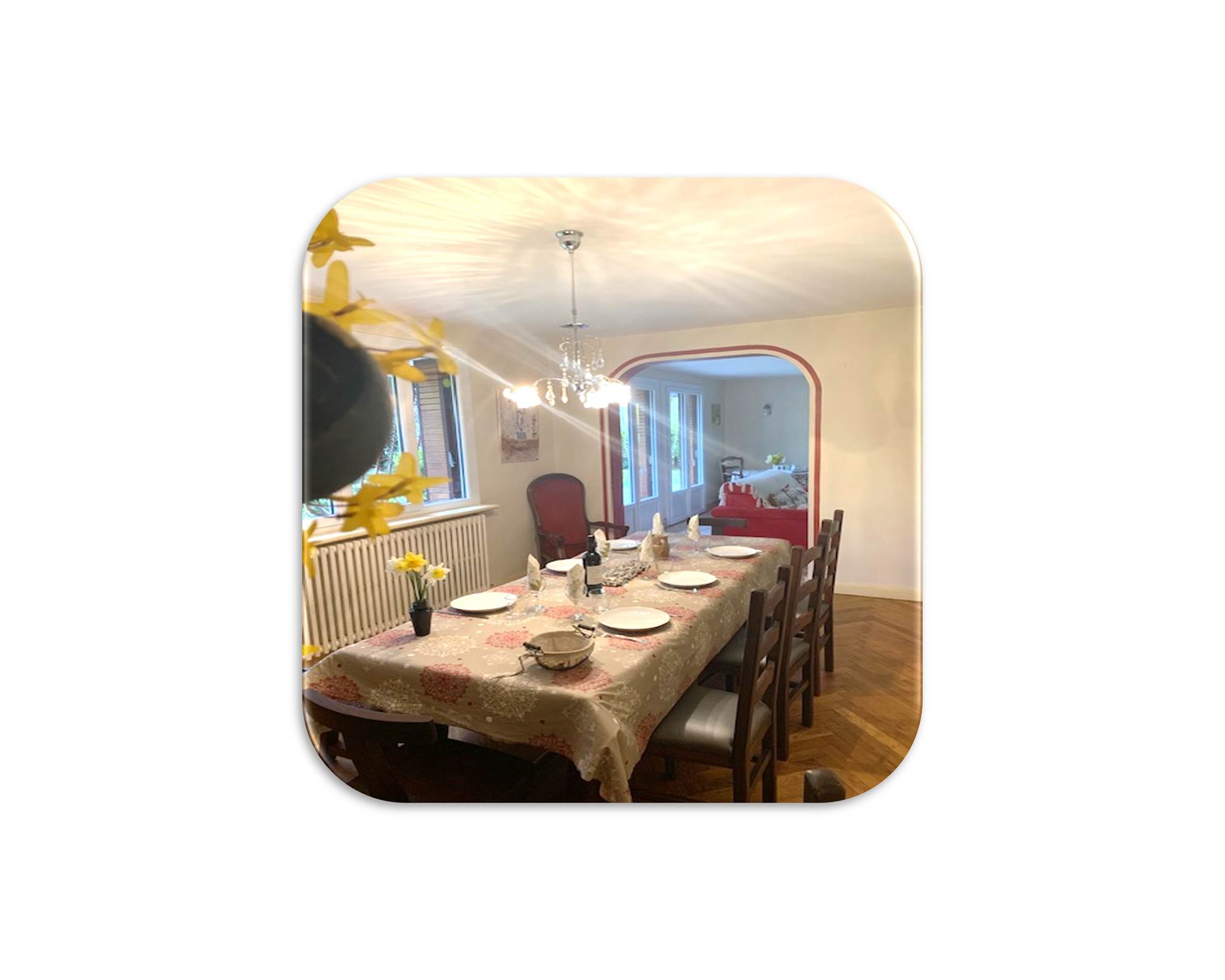 Salle à manger 2 fond blanc