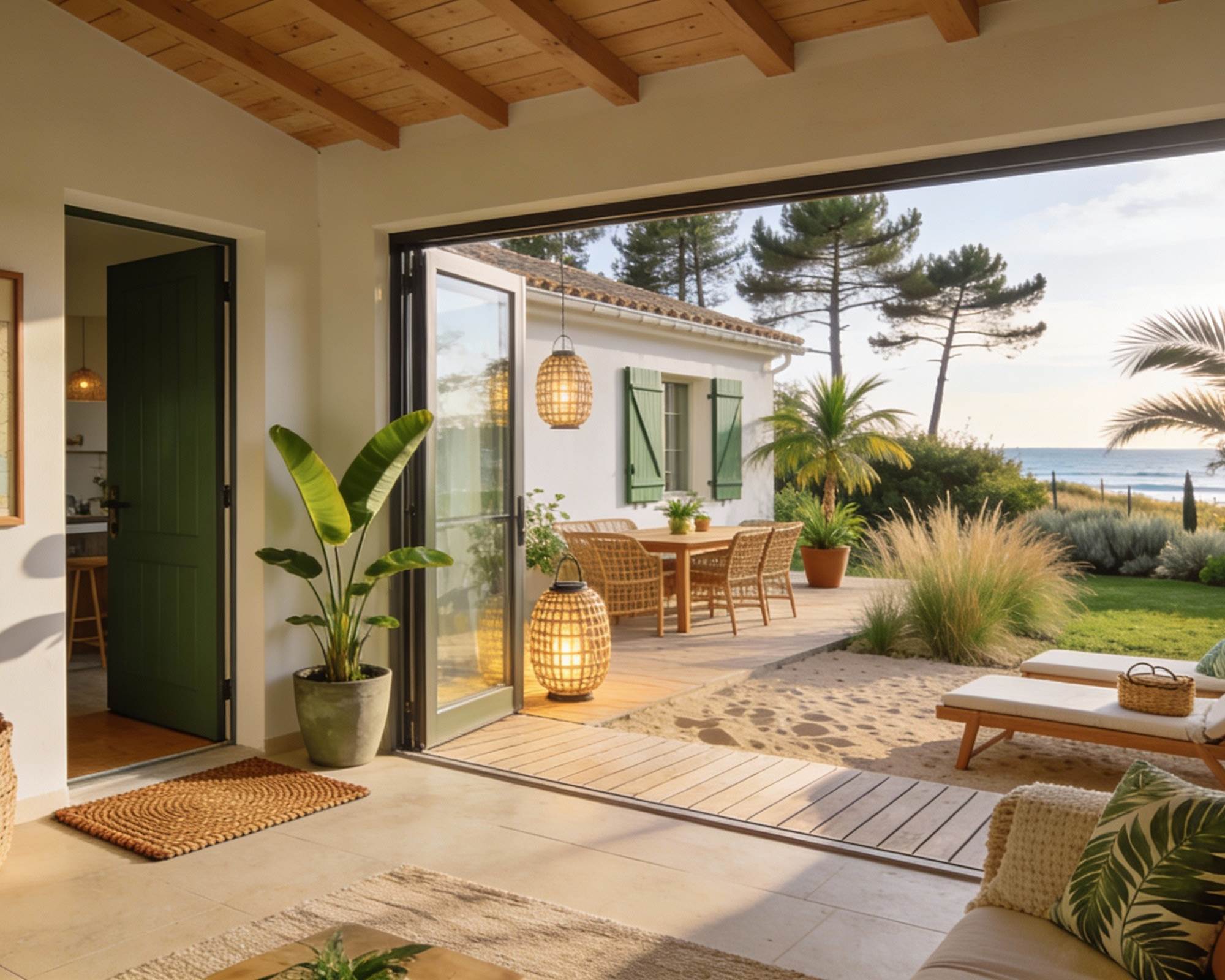 Entrée principale face au lagon-photo-gallery