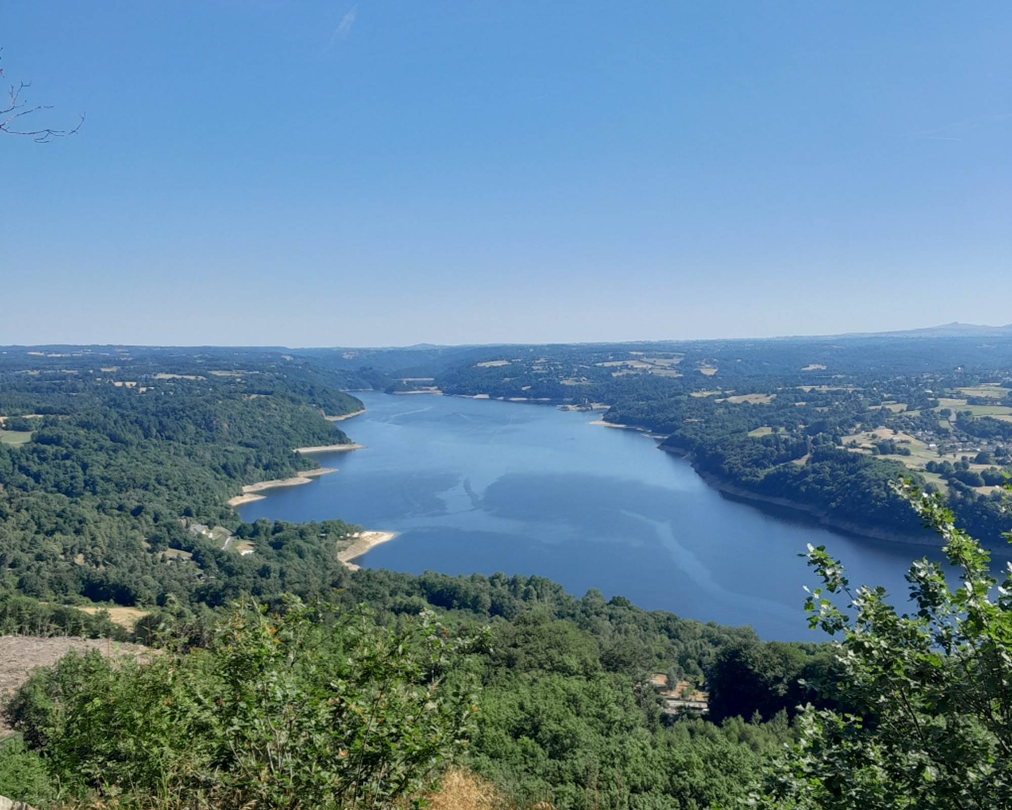 La retenue de Bort les Orgues
