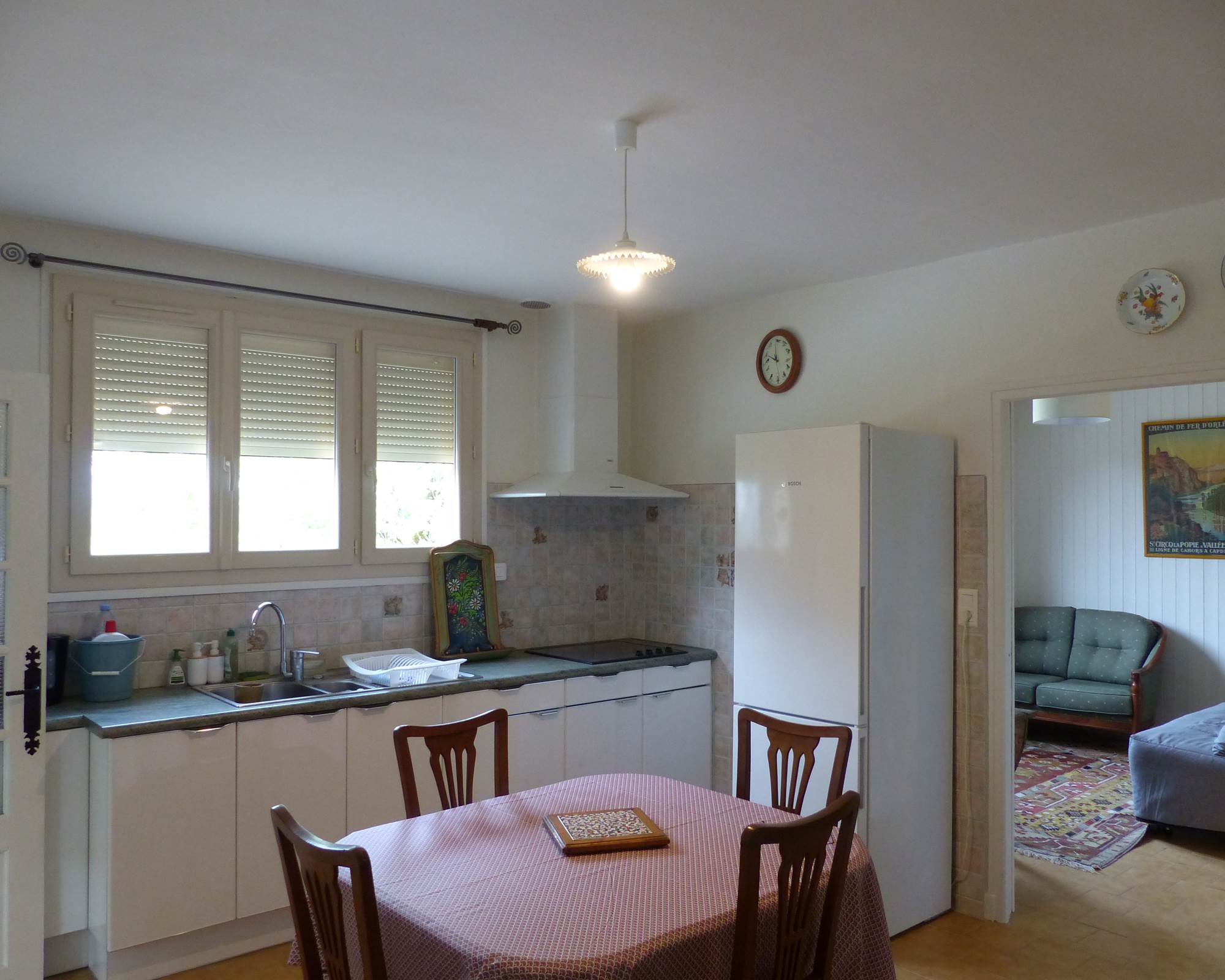 Gite " LES HAUTS DE CUREMONTE"  -  La Cuisine