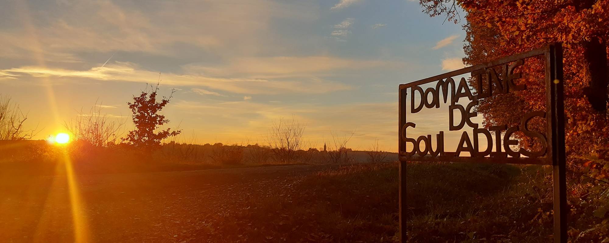 Un coucher de soleil à couper le souffle