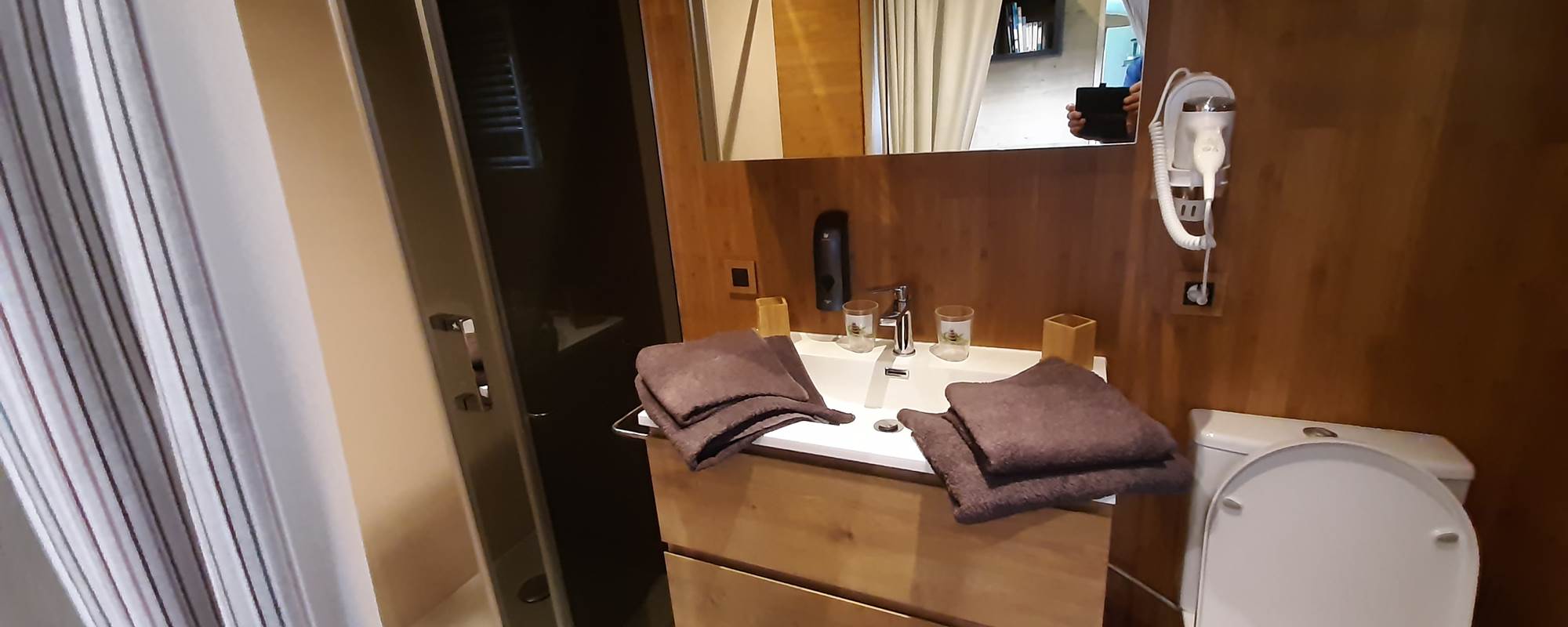 Roulotte: salle de bain