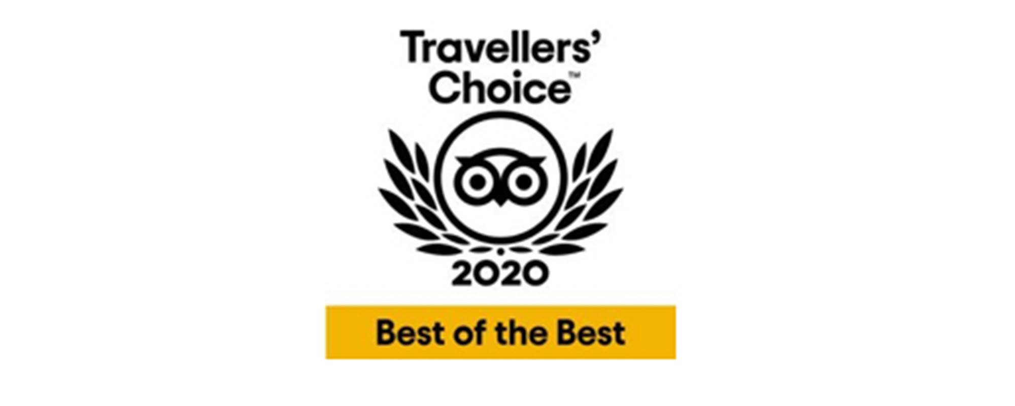 TripAdvisor Travellers Choice Best of the Best 2020