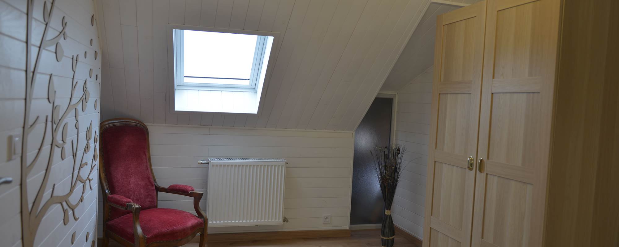 chambre verte étage