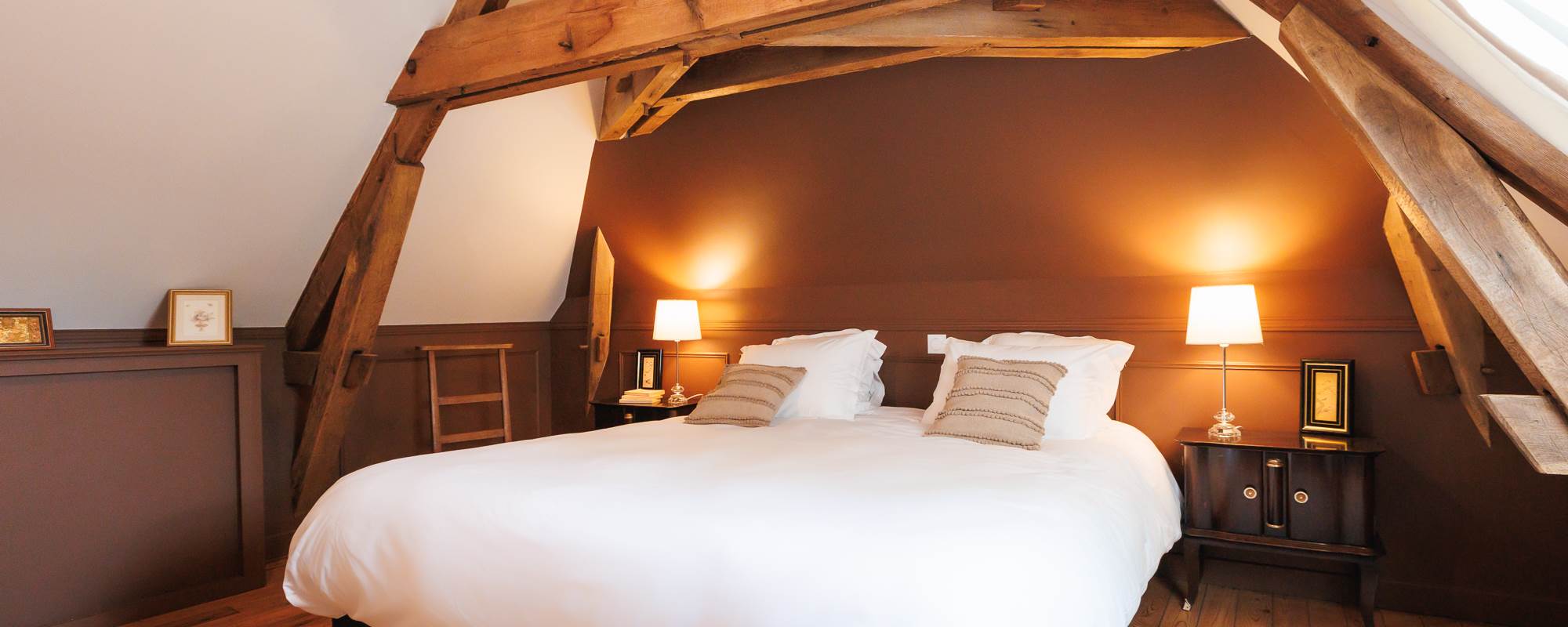 chambre chocolat gite de charme Le Quatre feuilles proche Puy du Fou