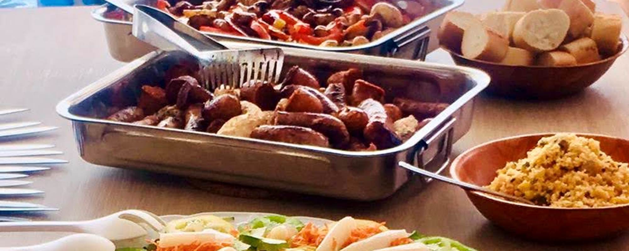 Buffet sympa pour groupes, grillades ...