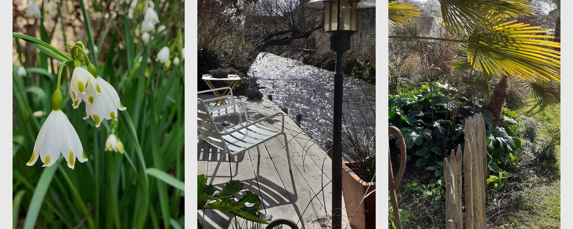 55 jardin et terrasse bord de rivière