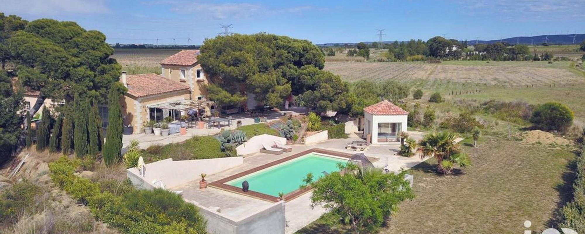 Vue aérienne Sud-Ouest