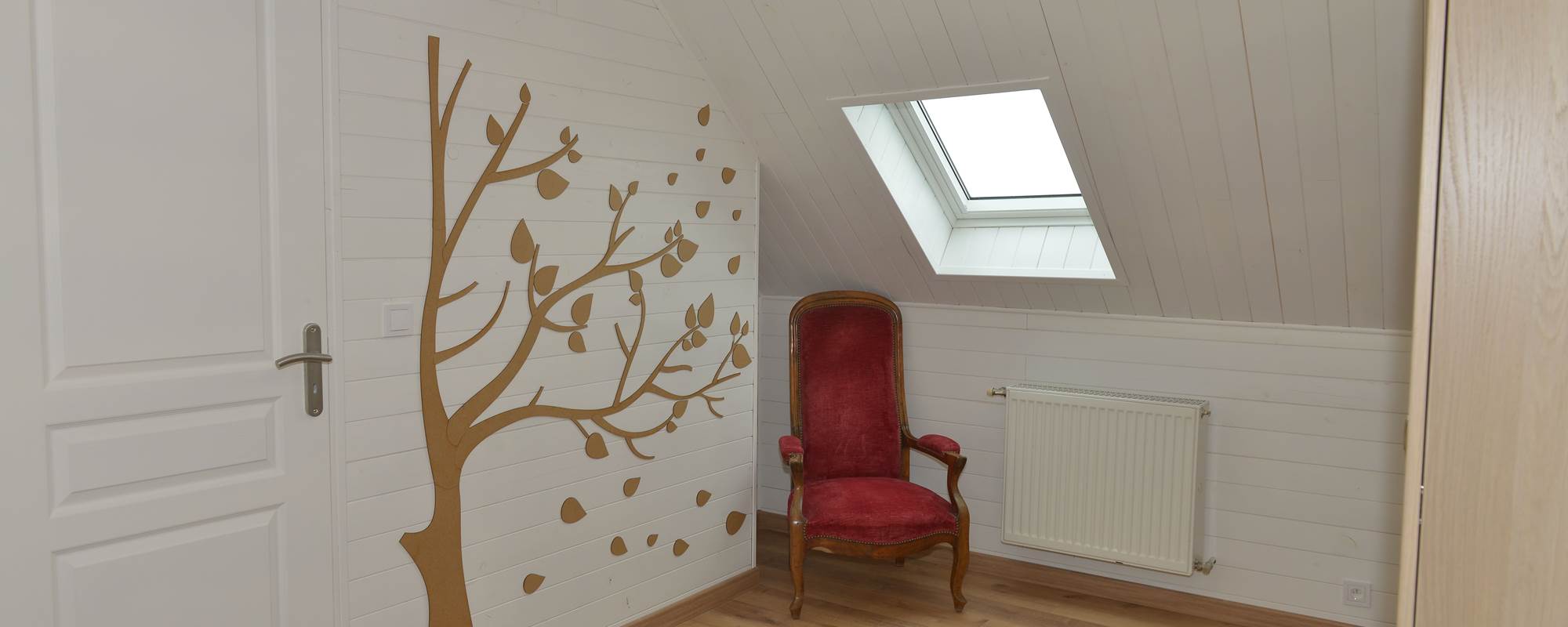 chambre verte étage