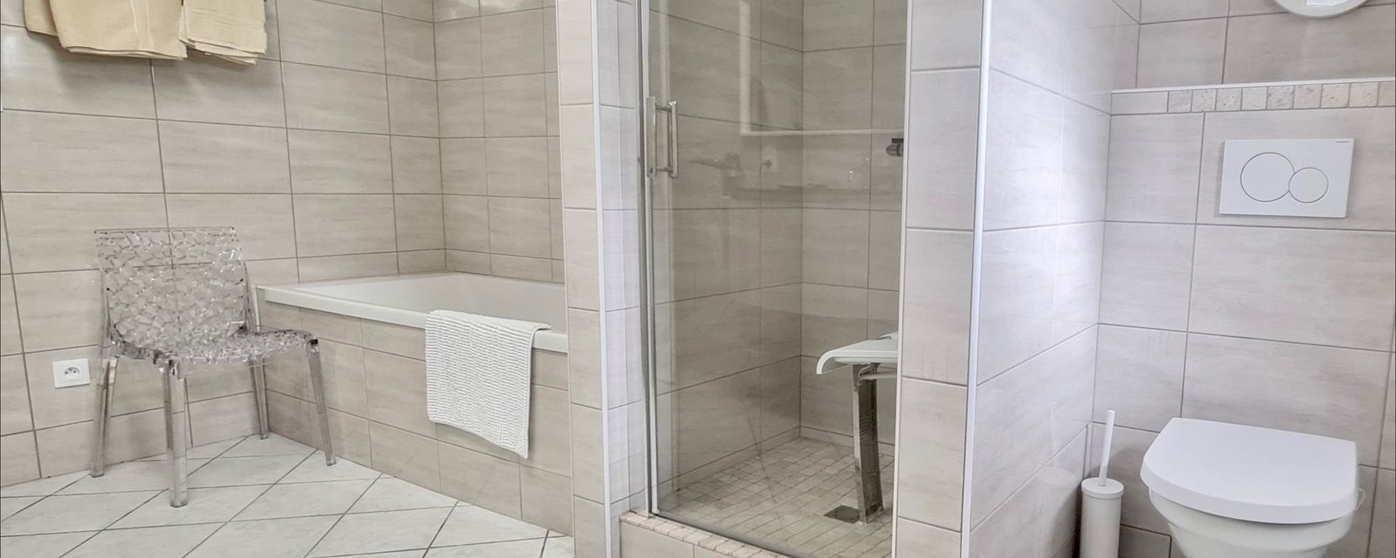 VILLA DU LAC VICHY - salle de bain douche