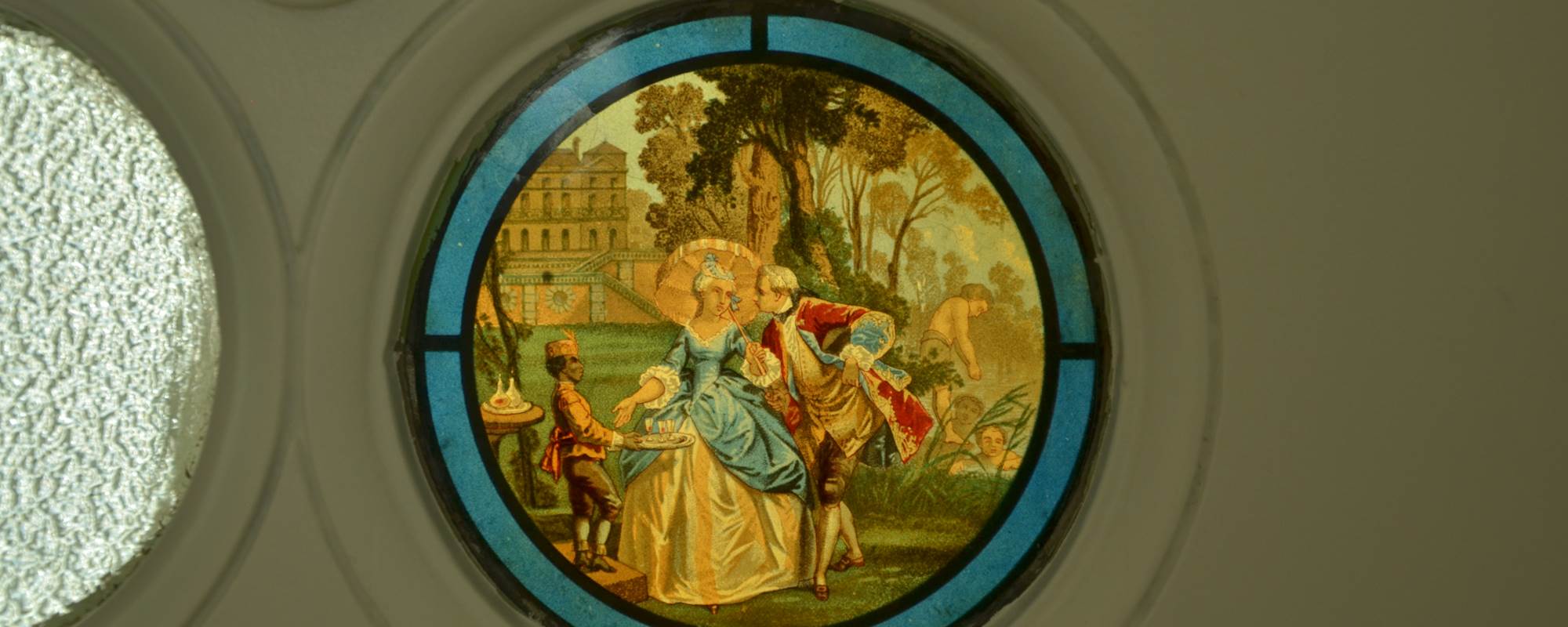 Détail chromo décoration d'origine