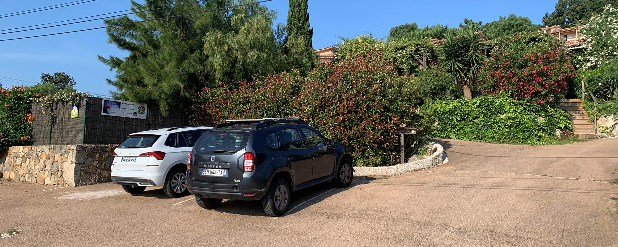 Parking gratuit, 1 pour chaque chambre