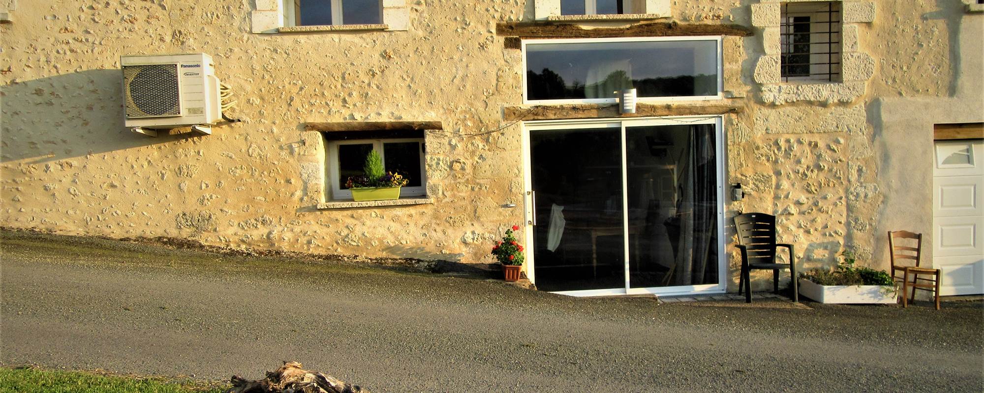 entrée du "gîte intimité"