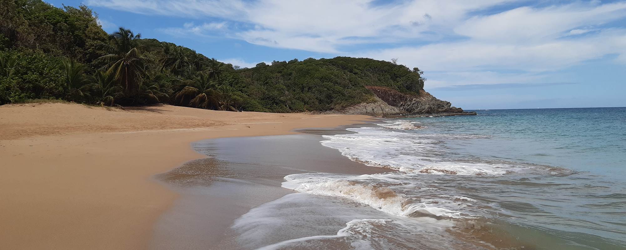Plage Anse Tillet cotè gauche