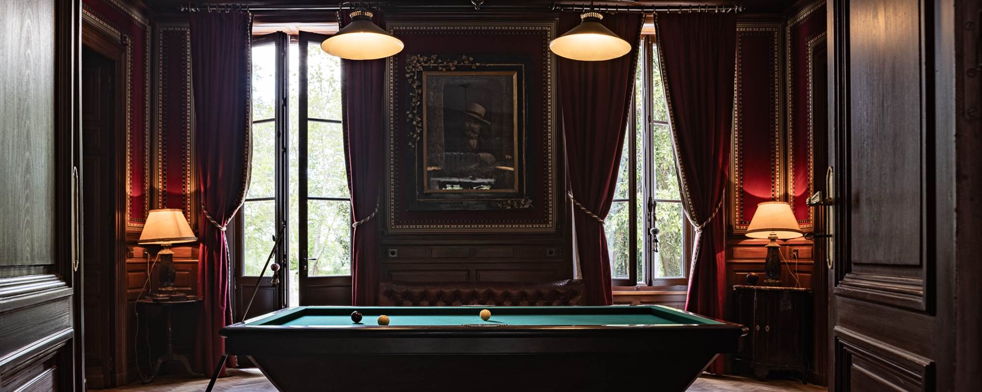 Château Sénéjac - Le Pian Médoc - Chambres d'hôtes - billard