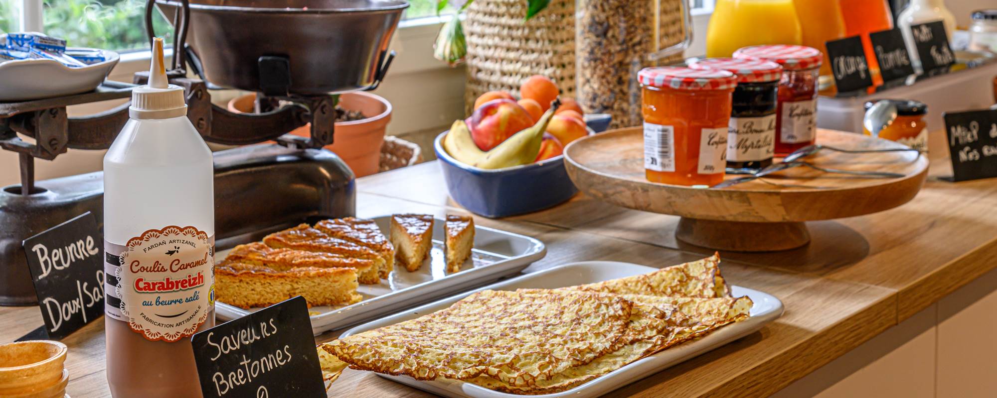 Buffet petit déjeuner