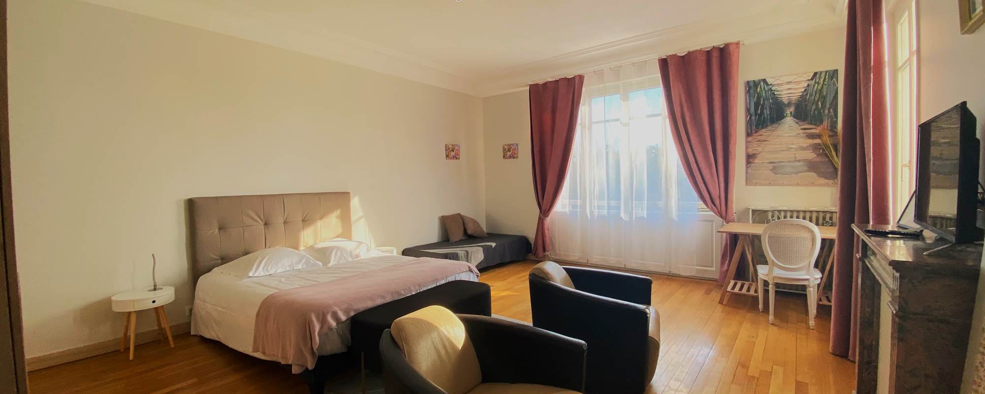 Chambre Castagnède- La Villa Rochette