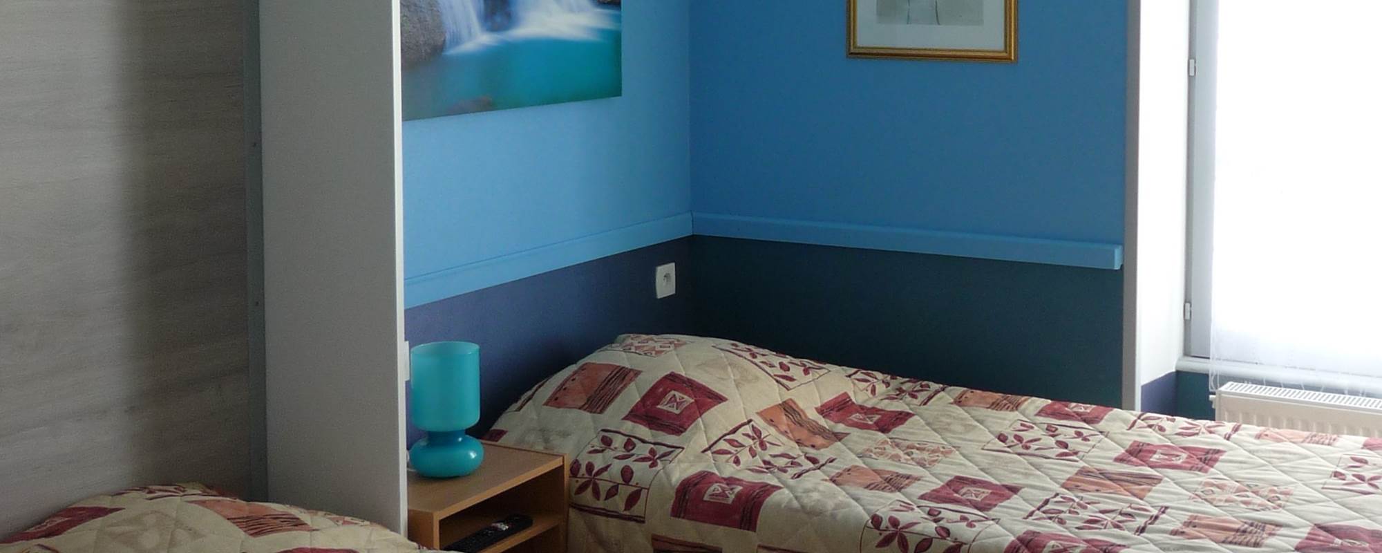 Chambre 2 lits de 90