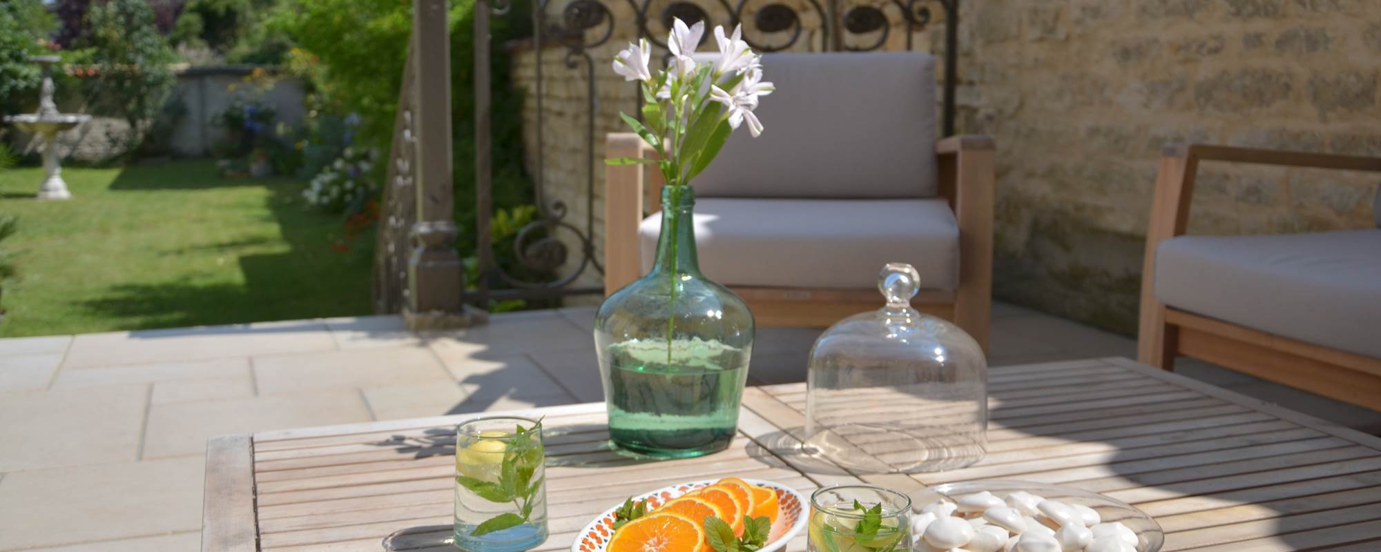 Détente en terrasse