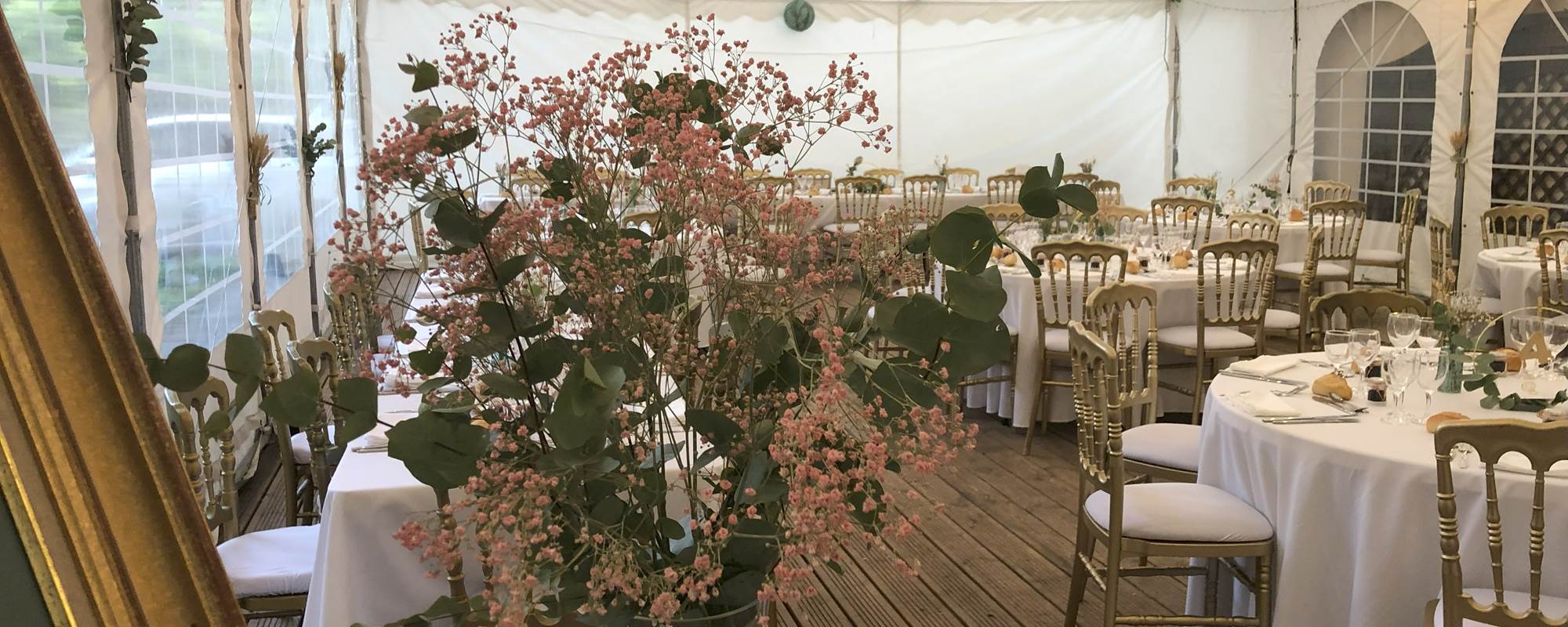 Mariage, diner sur la terrasse - La villa rochette