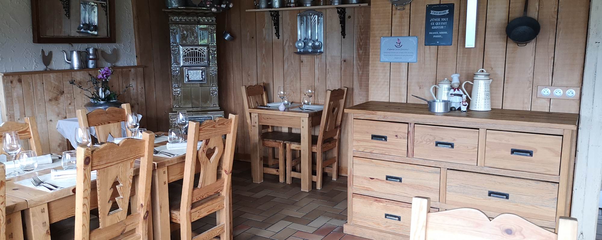 le restaurant décoration montagnarde