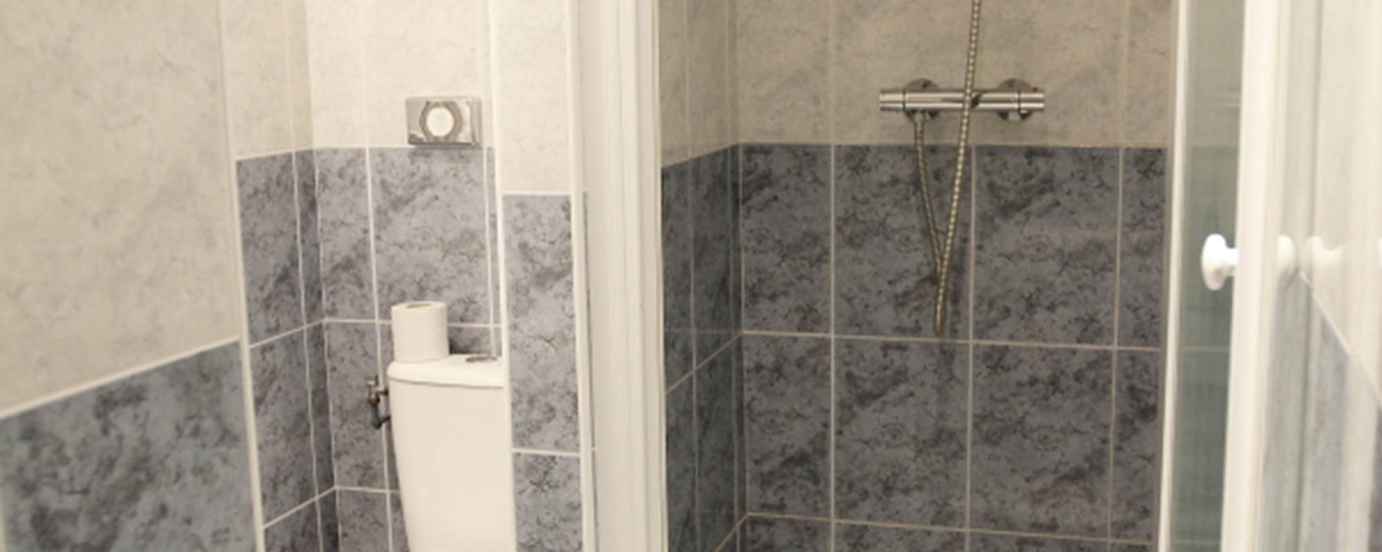 Salle de bain chambre hôtel Erdeven Morbihan