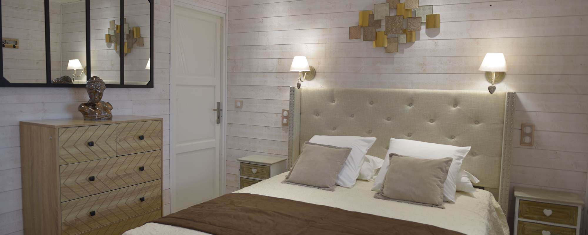 chambre rdc avec lit 160x200