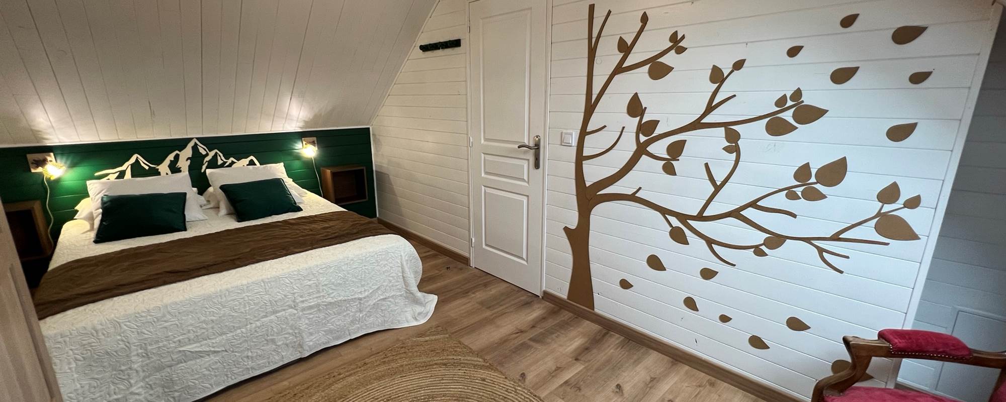 chambre verte étage