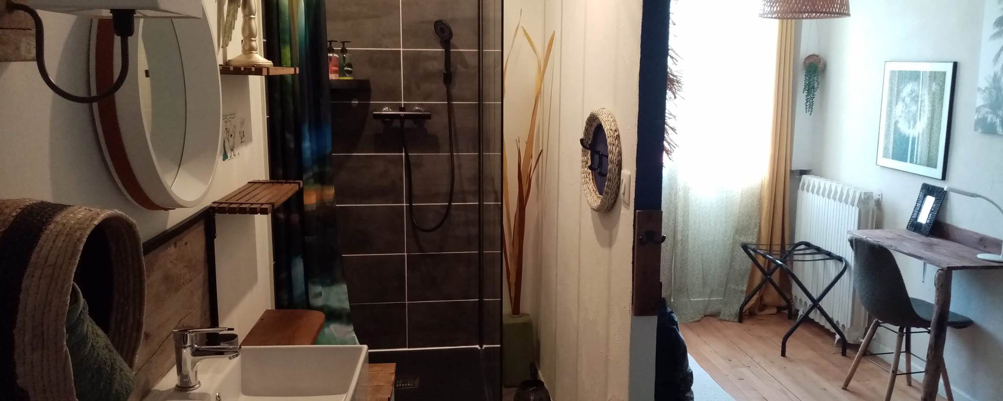 sdb chambre Tropicale