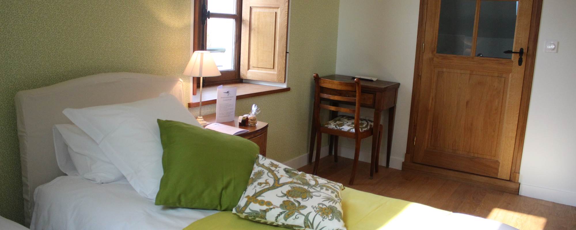 Les lits jumeaux du chasseur d'Afrique: tous nos lits sont en 200 cm de long