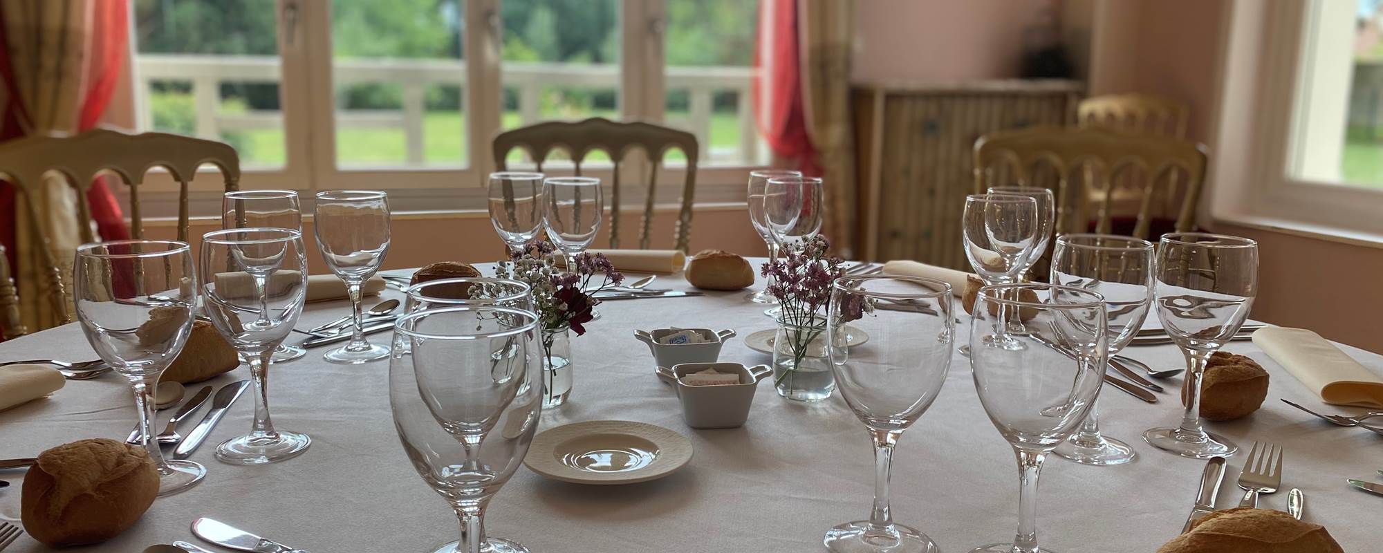 Salle privative - Diner La Villa Rochette