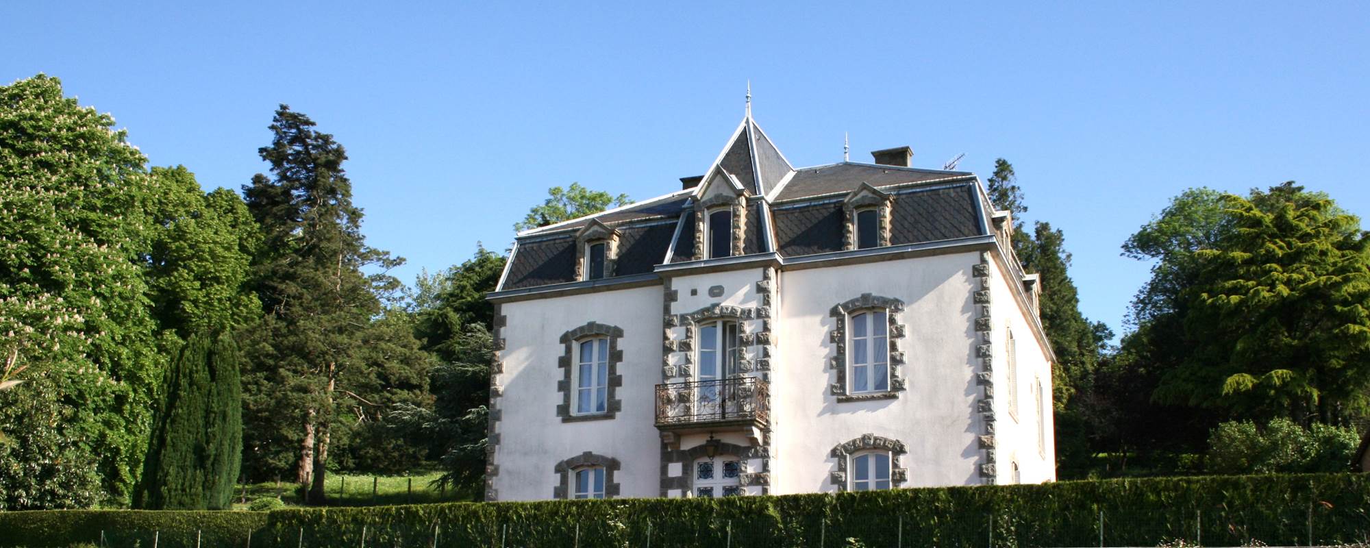 facade et parc
