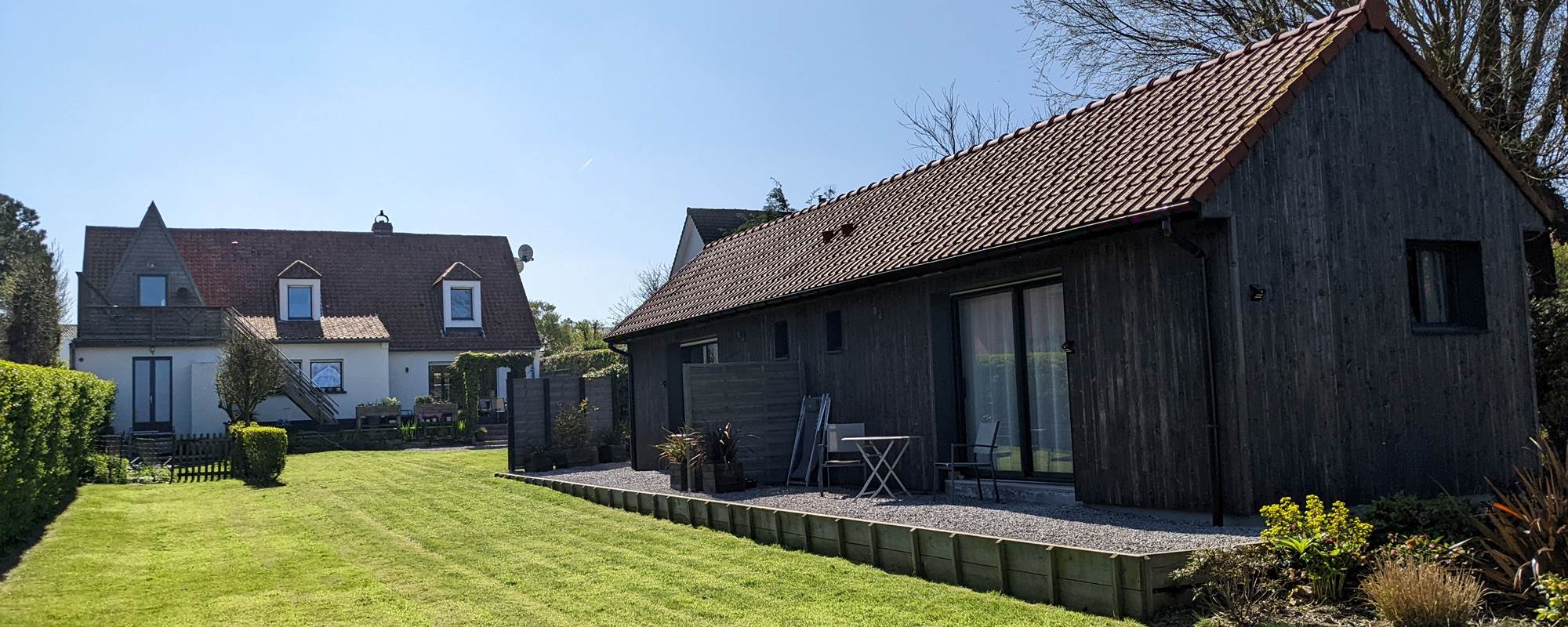 La Rogeraie - côté jardin