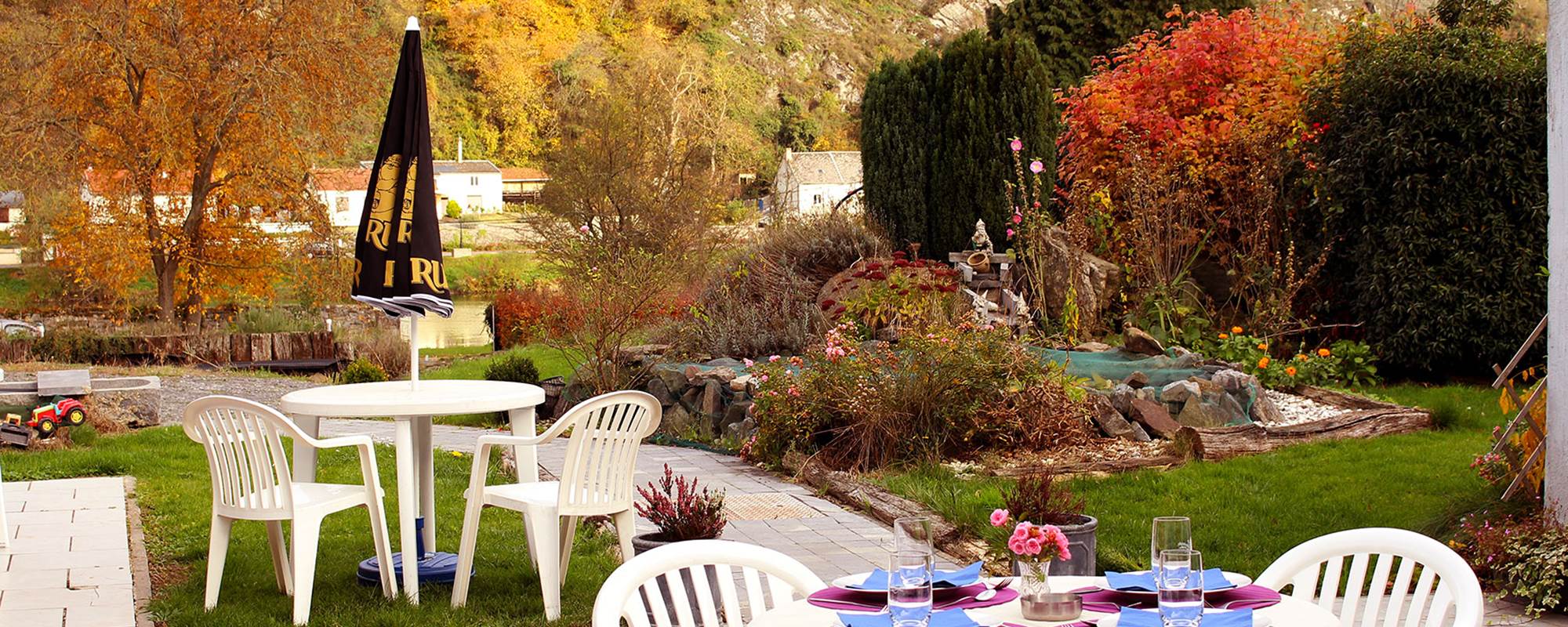 Côté terrasse et jardin, un cadre idéal pour se détendre !