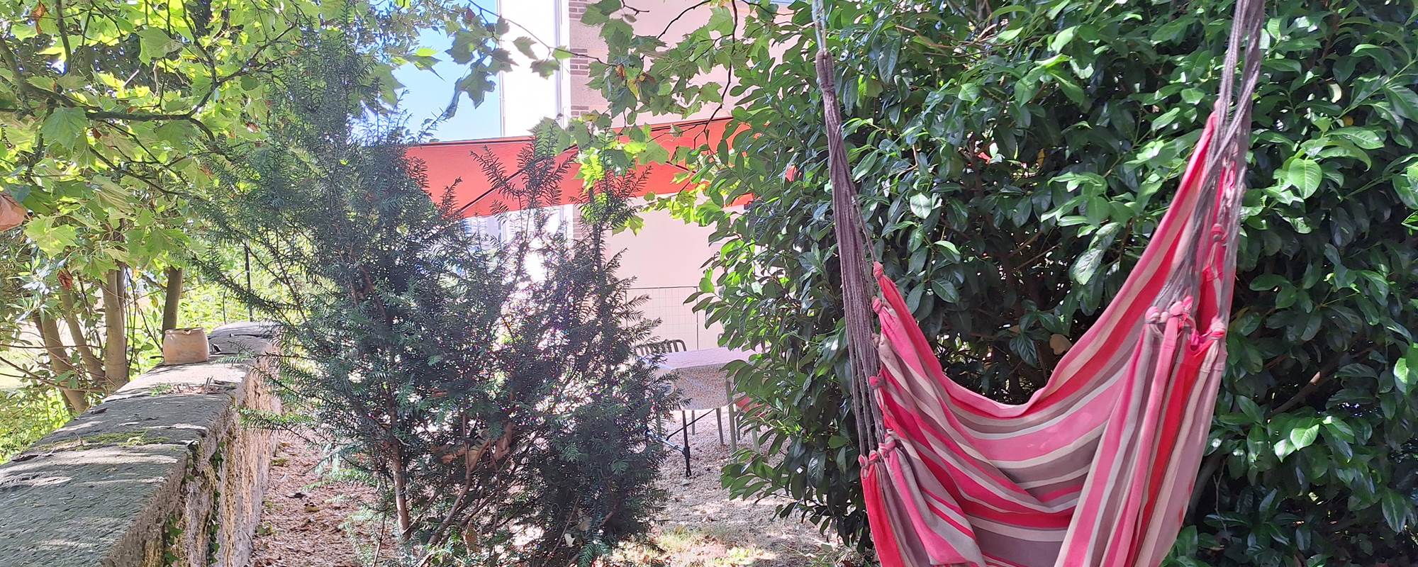 Hamac et jardin le Quatre Feuilles proche Puy du Fou