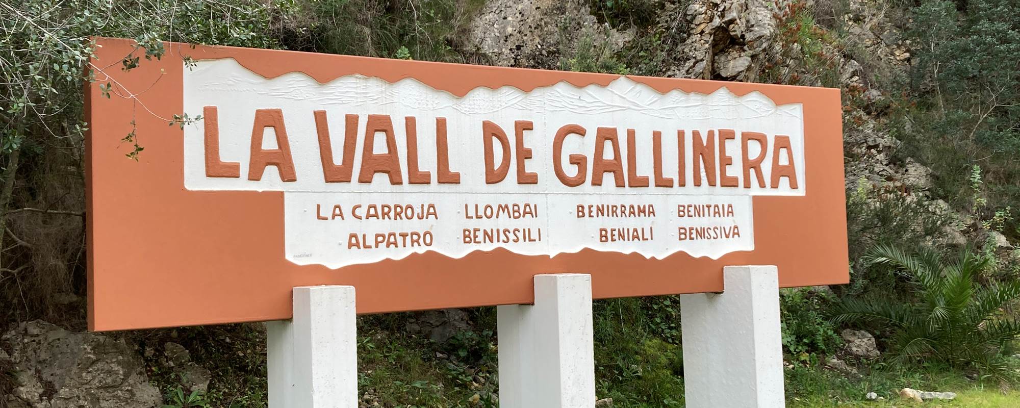 The trail of the 8 villages