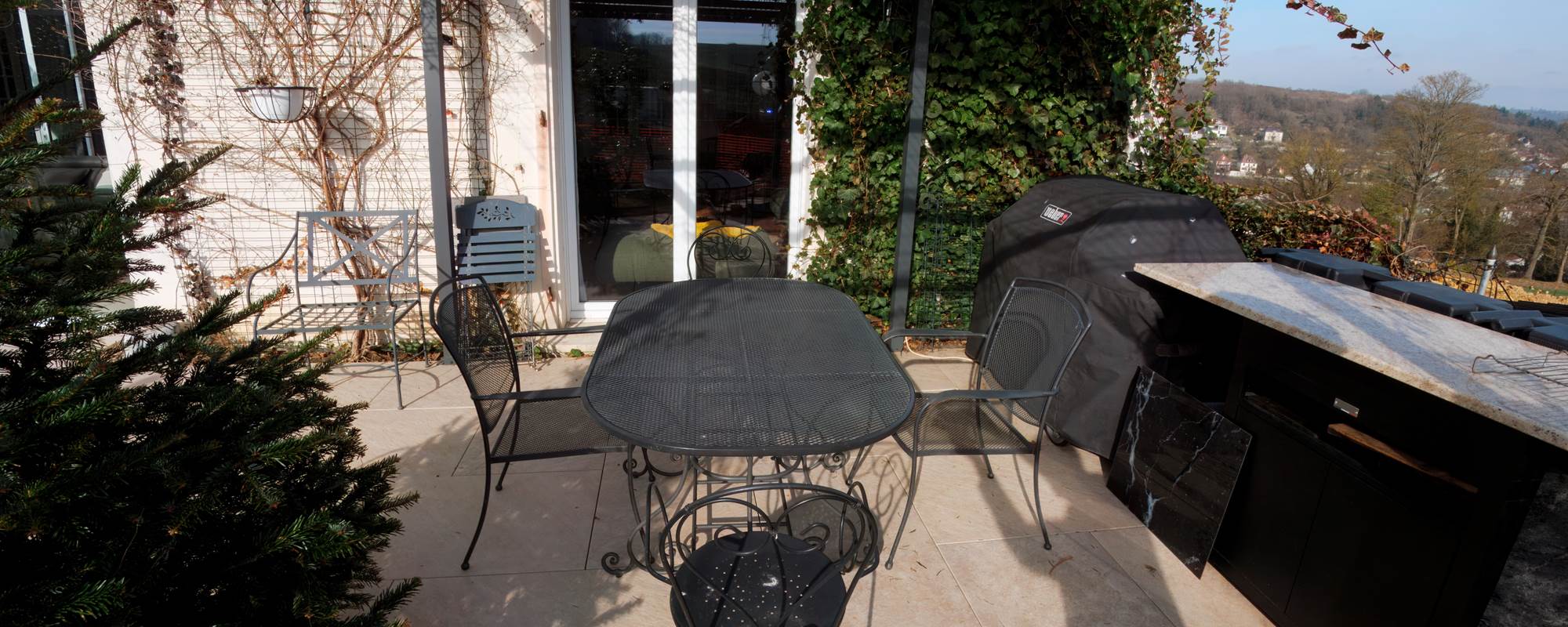 Terrasse de la chambre