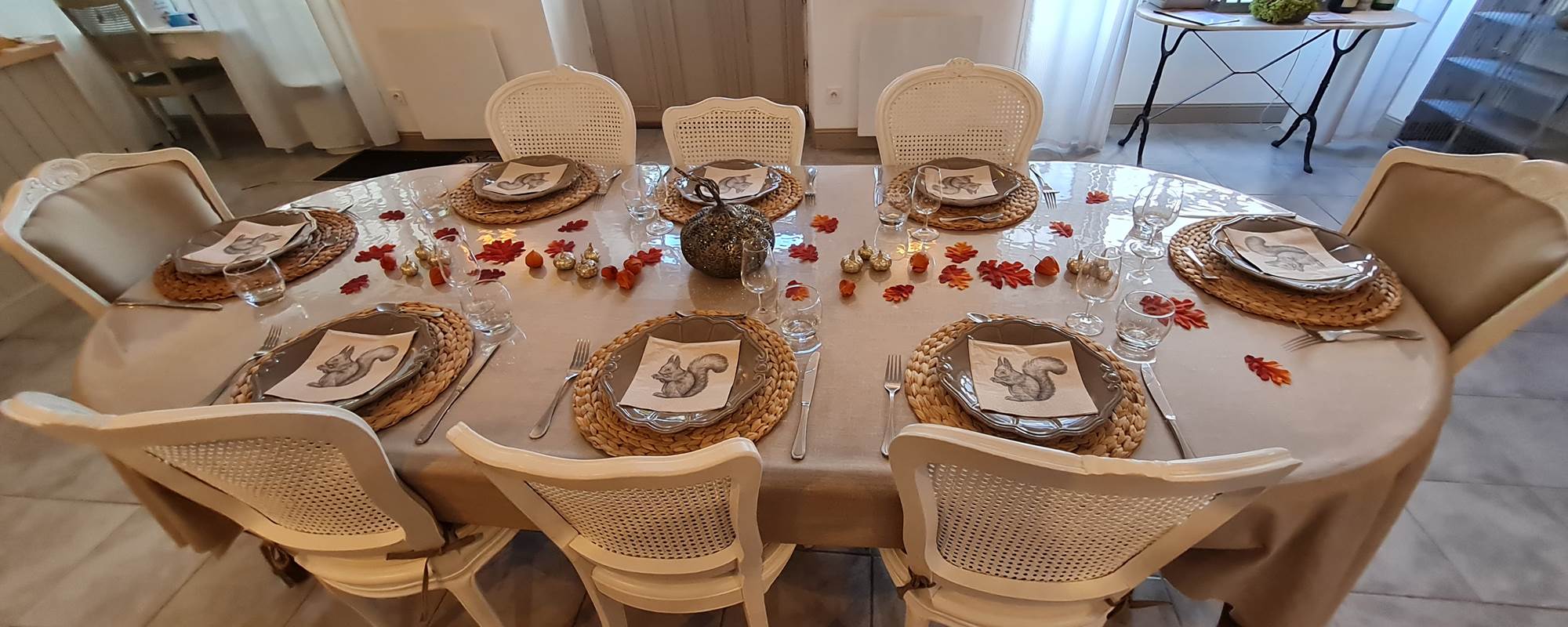 salle reception halloween