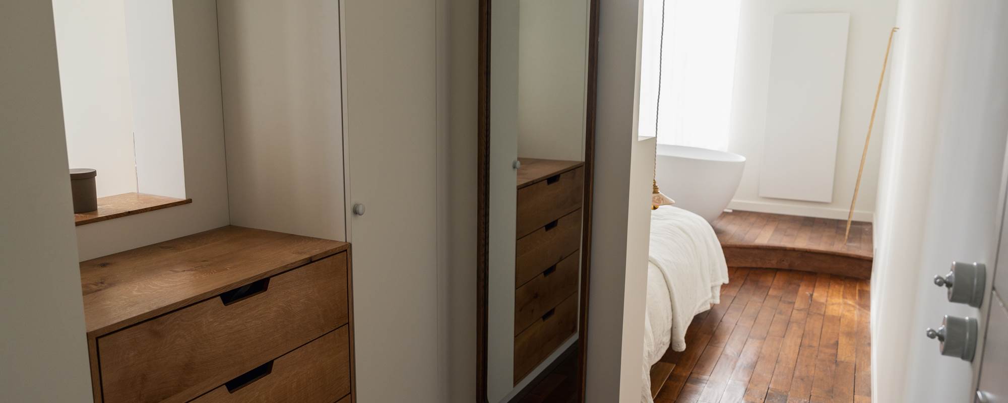 Suite parentale entrée dressing