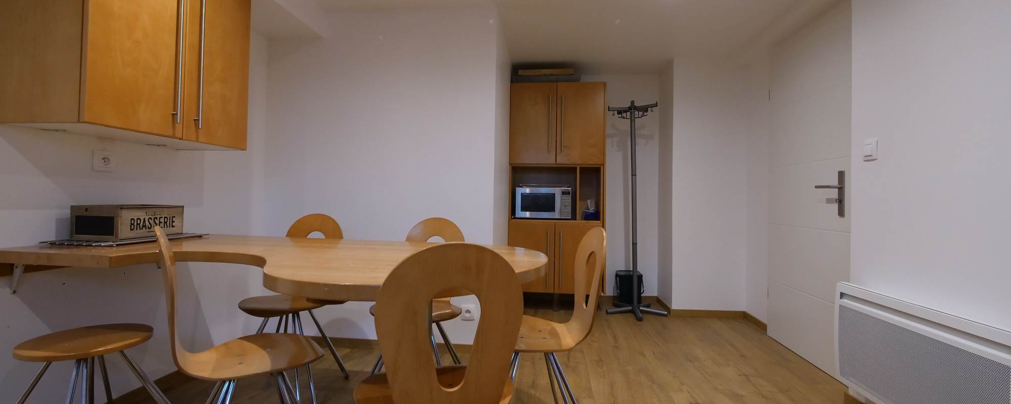 Gîte cuisine et entrée