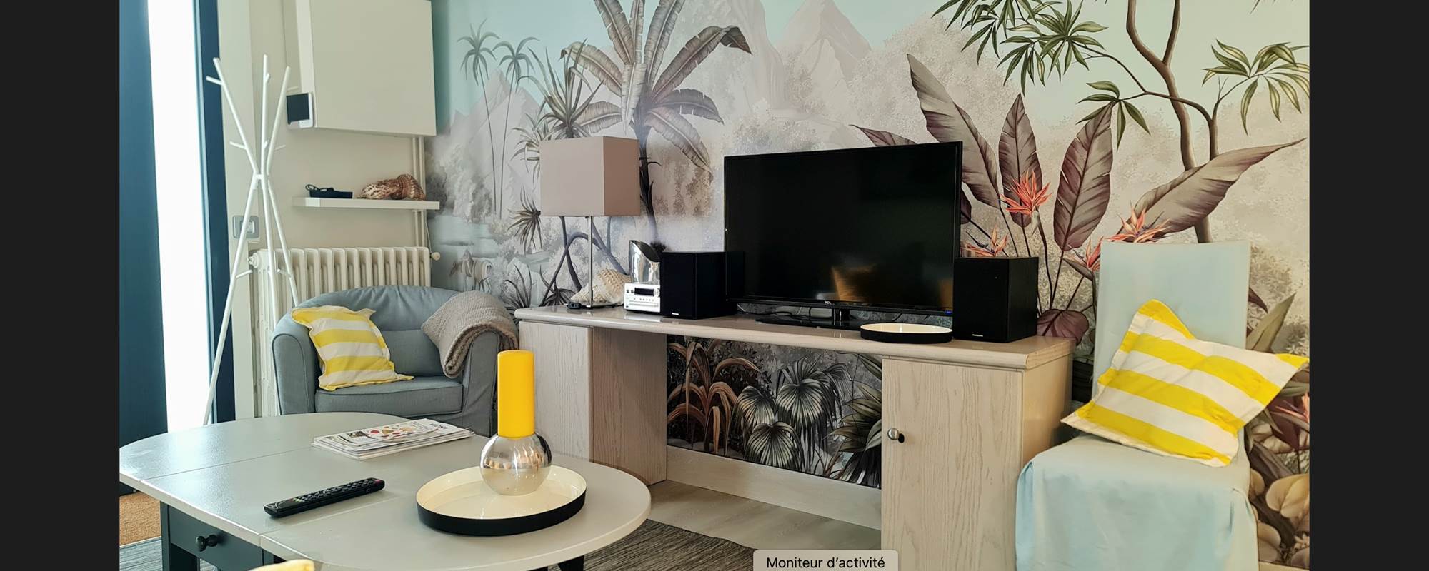 VILLA DU LAC VICHY - salon TV