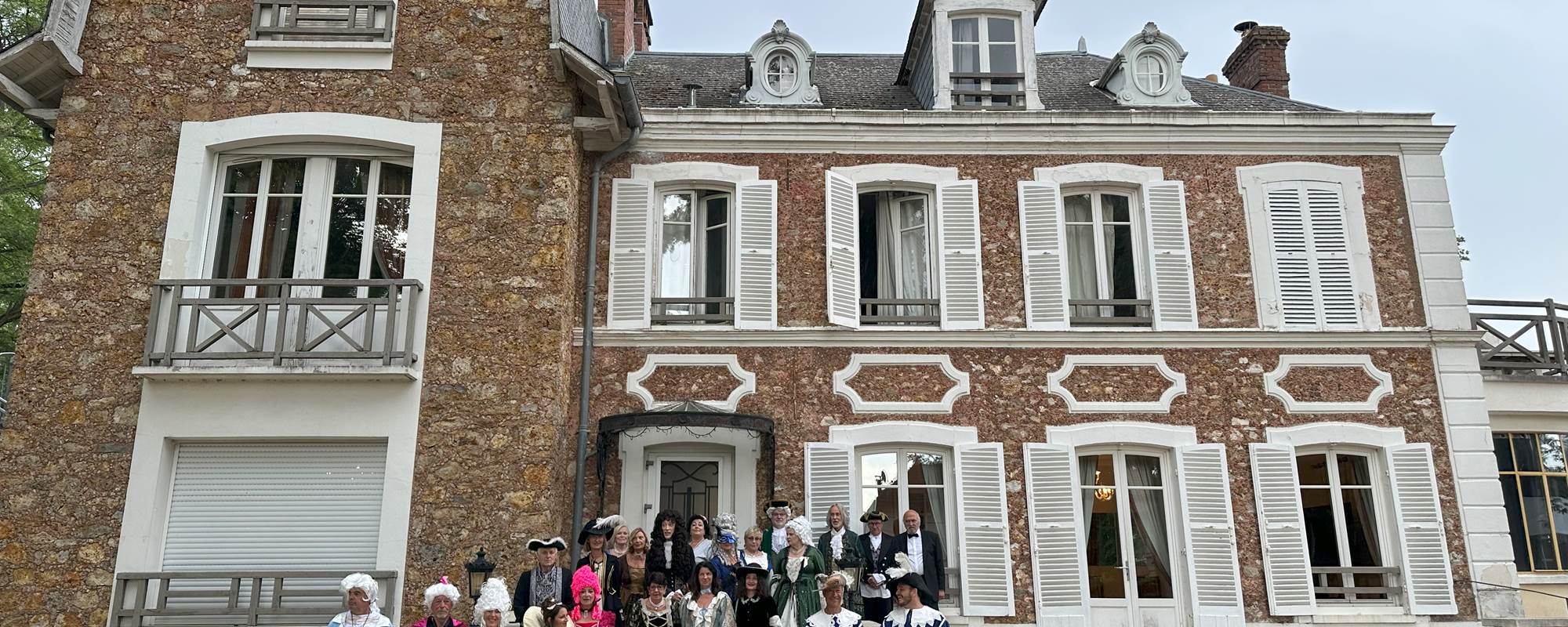 Evènement costumé, la villa rochette
