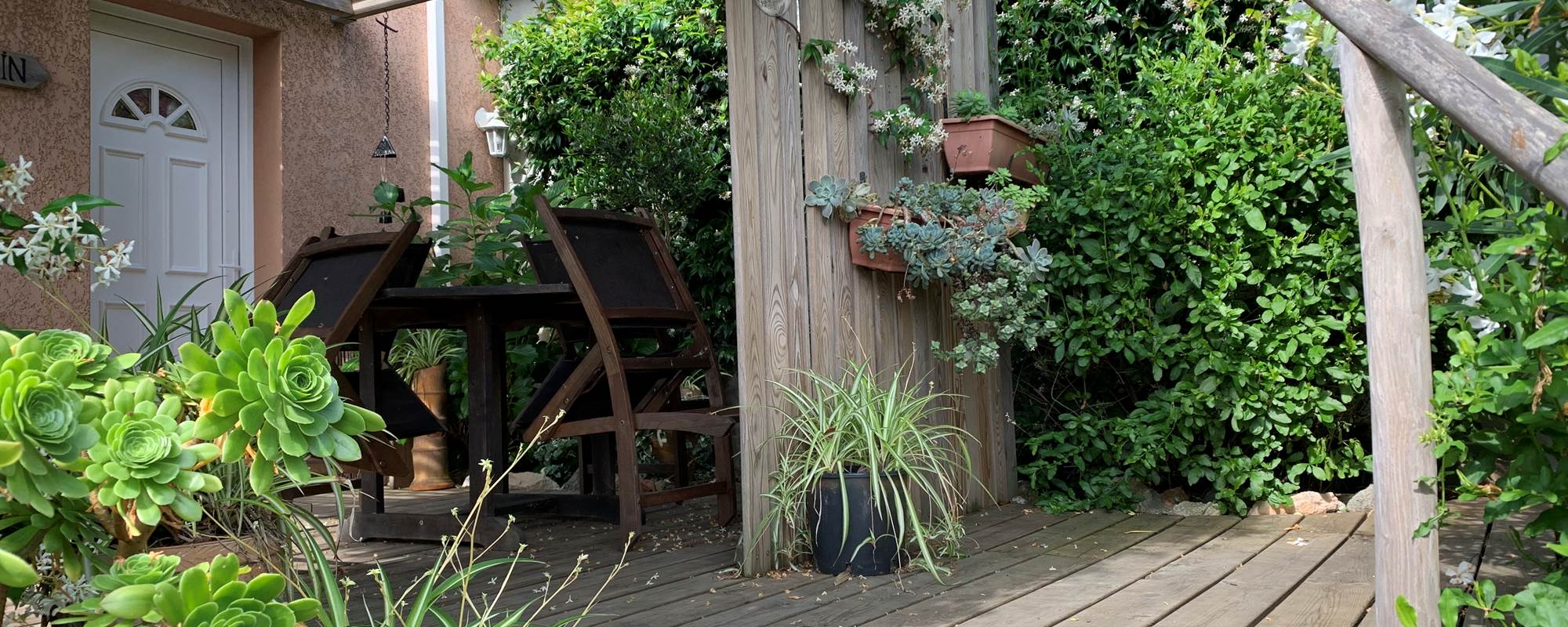 Le jardin de "LA ESCALA"