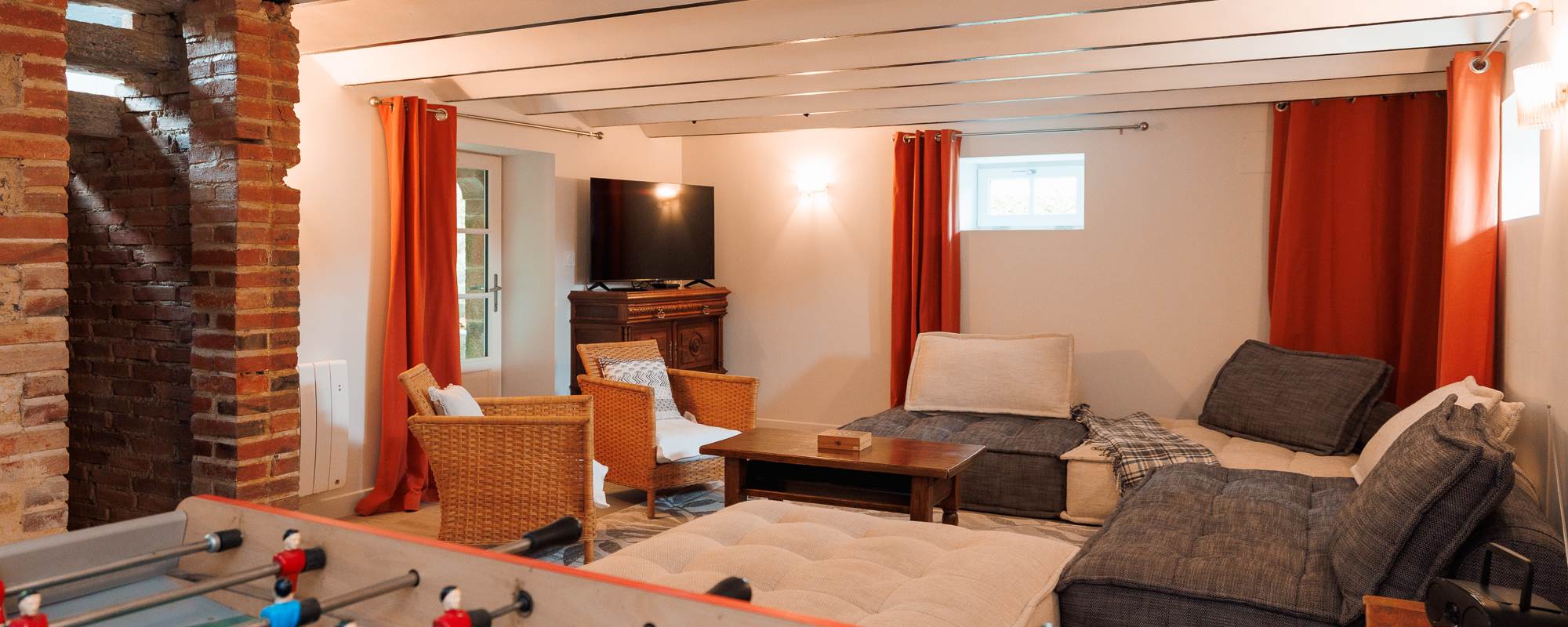 Salle de jeux gite de charme le Quatre Feuilles proche Puy du Fou